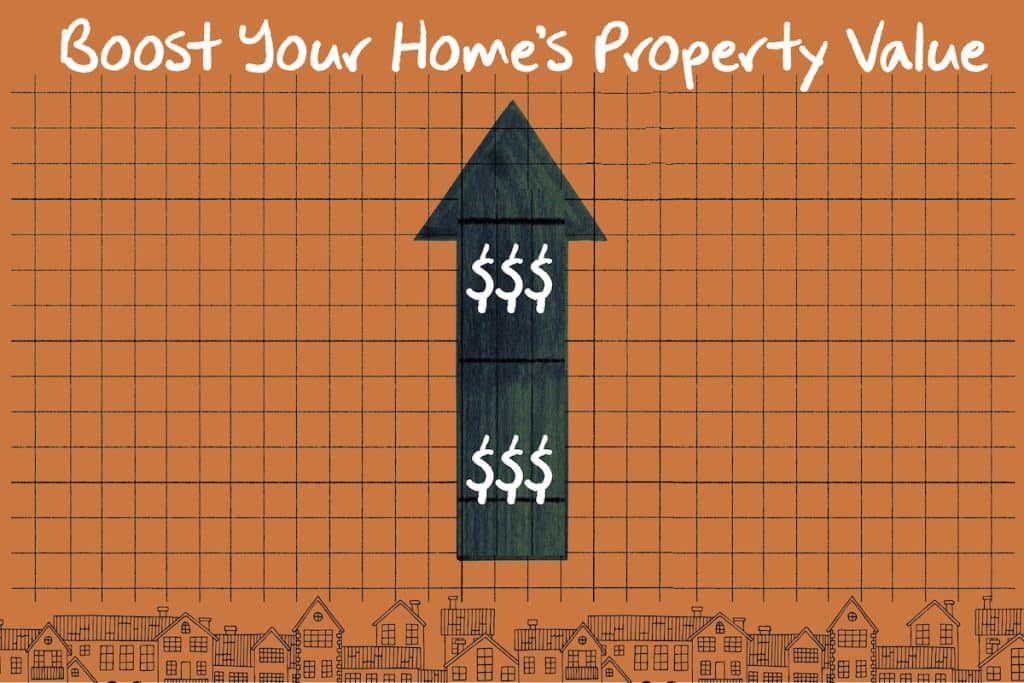 house siding property value concept