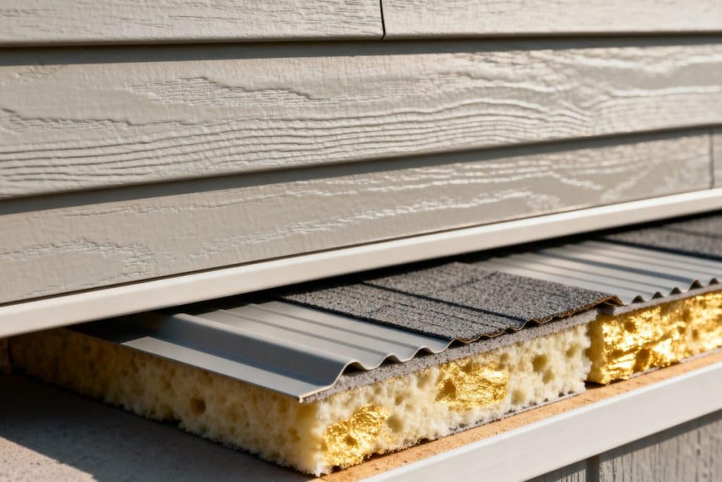 insulated vinyl siding durable thermal layers