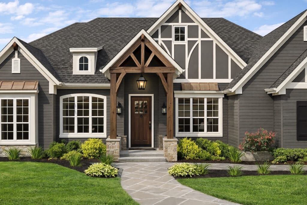 siding contractor before selling beautiful house siding