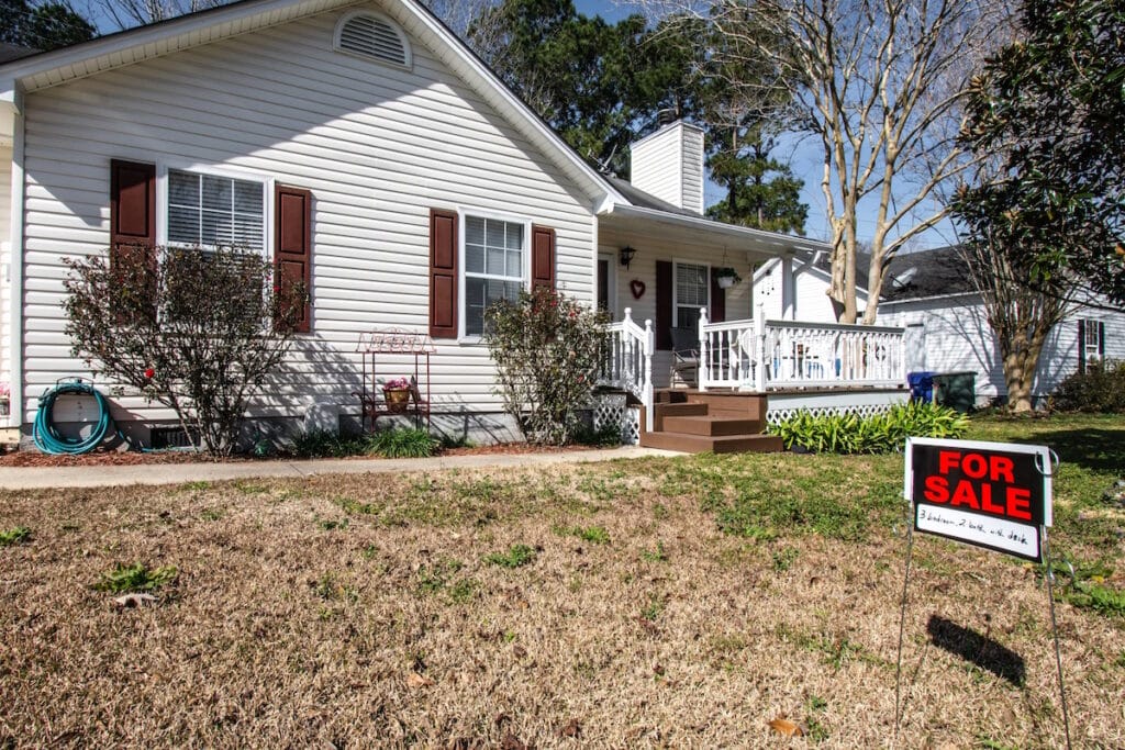 siding contractor house on the market