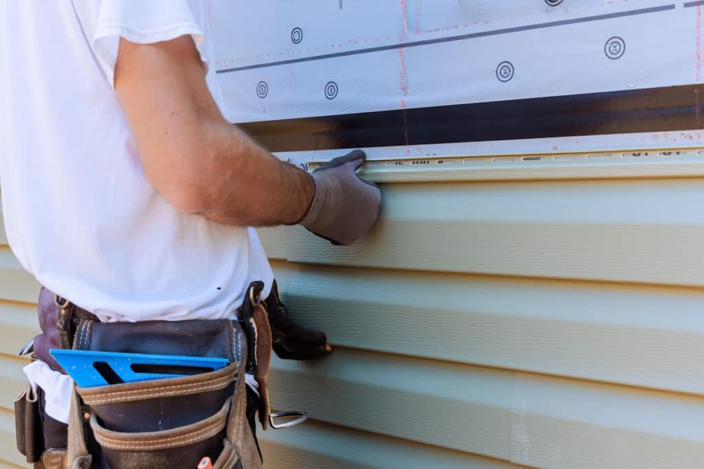 siding installation process installing vinyl siding