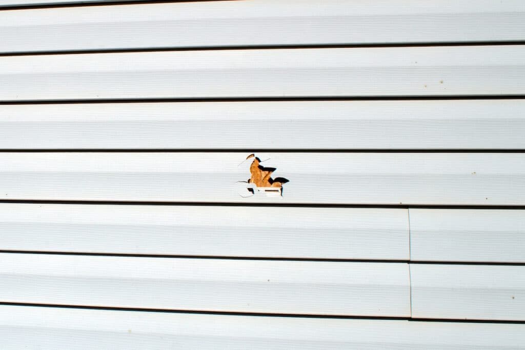 diy siding repair vinyl siding problem